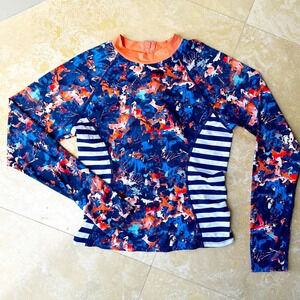Tart Collection Swim Long Sleeve Swim Shirt Size Medium
